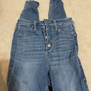 Hollister High Rise Blue Jeans